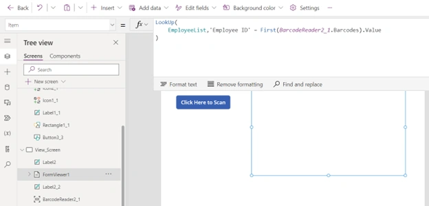 Scan Barcode using Power Apps