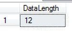 SQL query output