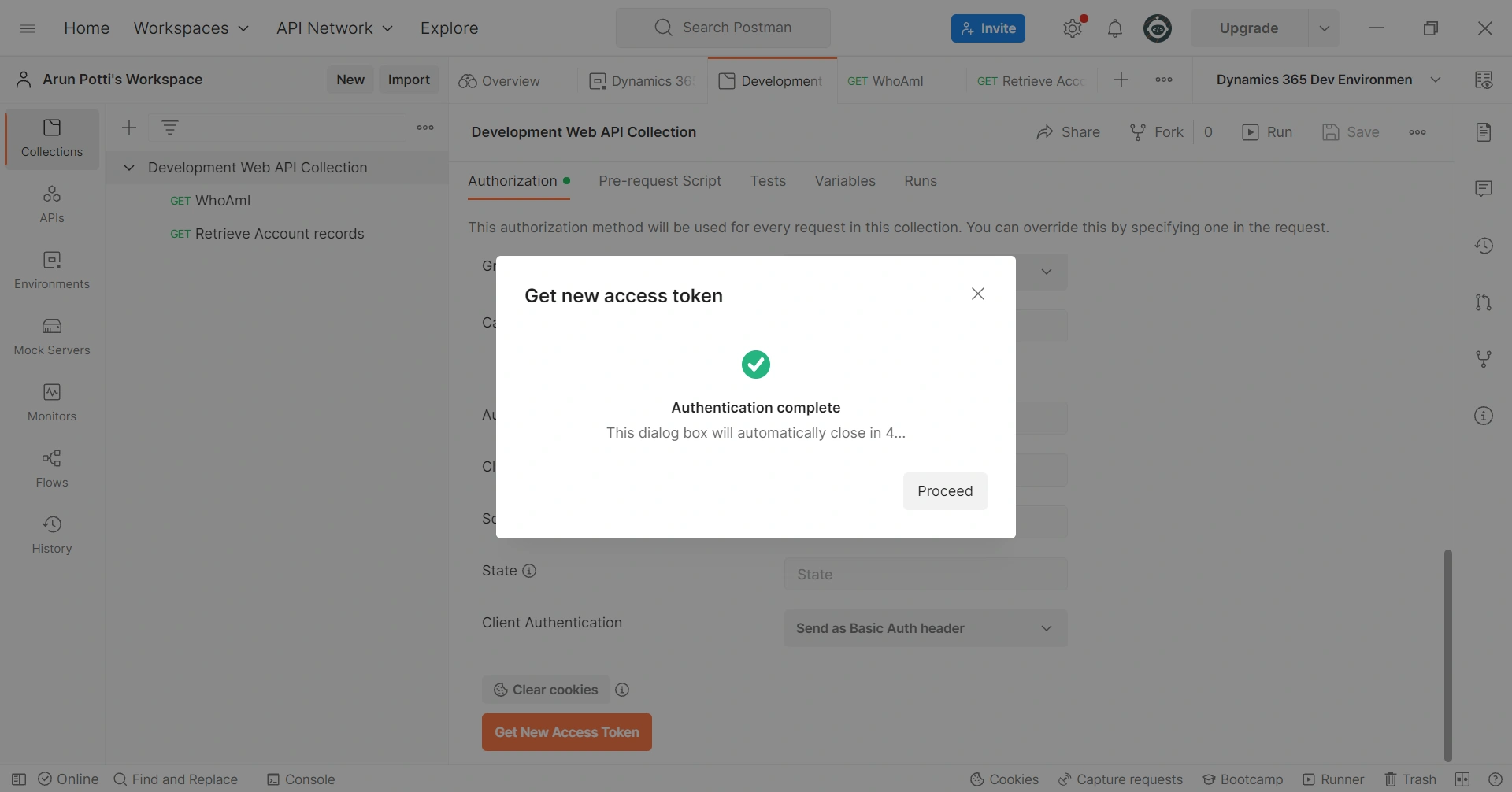 Resolve Dataverse 401 Unauthorized Access Issue In Postman