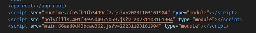 Without cache busting