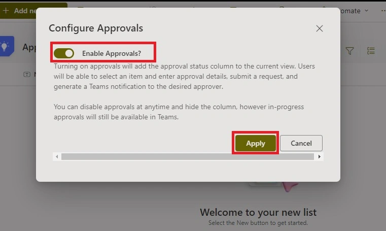 Apply