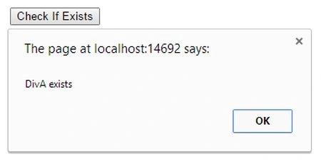 check if existes