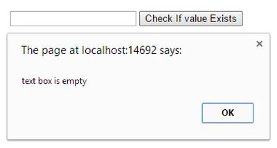 page at local host