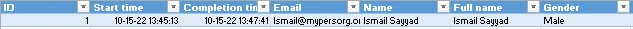 collect and view response using Microsoft Forms