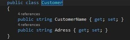 customer class