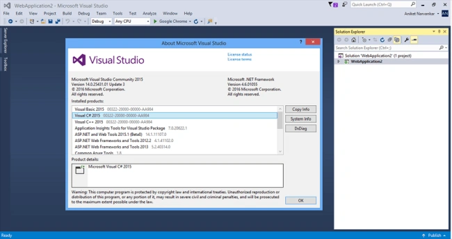 Setting Up Angular 2 in Visual Studio 2015