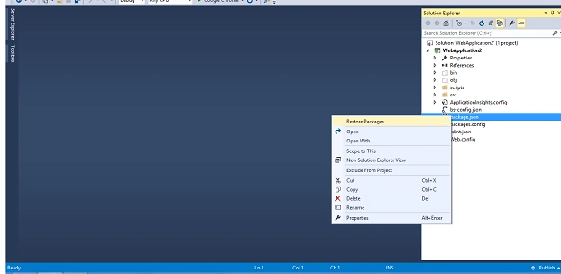 Setting Up Angular 2 in Visual Studio 2015