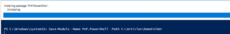 How to install PowerShell modules in offline mode