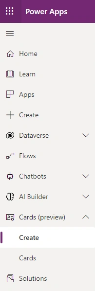An awesome new feature in Power Platform : Power Apps Cards