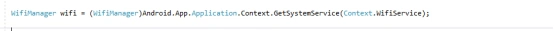 WiFi ON/OFF On Button Click In Xamarin Android
