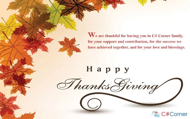 Happy Thanksgiving!