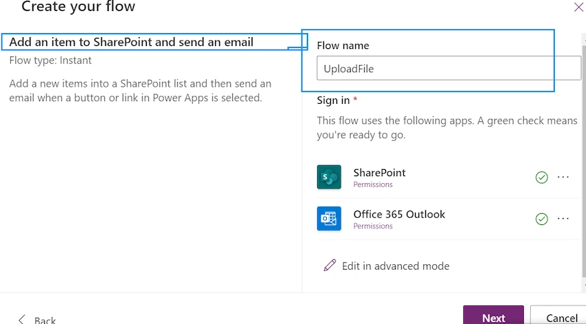 Upload Any Files from PowerApps to SharePoint Document Library