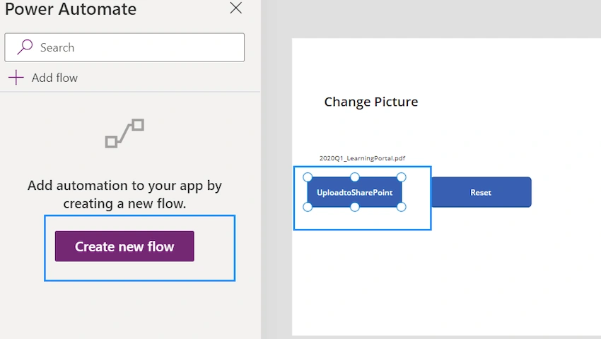 Upload Any Files from PowerApps to SharePoint Document Library