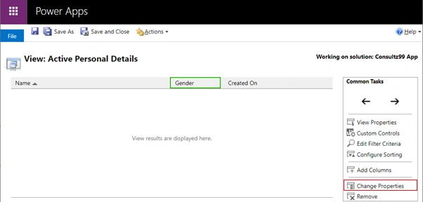 Add icons to all records of a view based on a condition in Power Apps