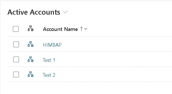 Active accounts