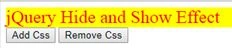 jQuery UI Effects