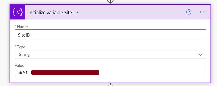 Initialize Variable