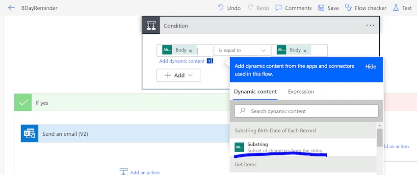 How to Send Birthday or Work Anniversary Email using Power Automate