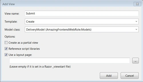 Order Delivery Application by Azure Service Bus Queue