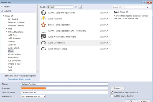 Order Delivery Application by Azure Service Bus Queue