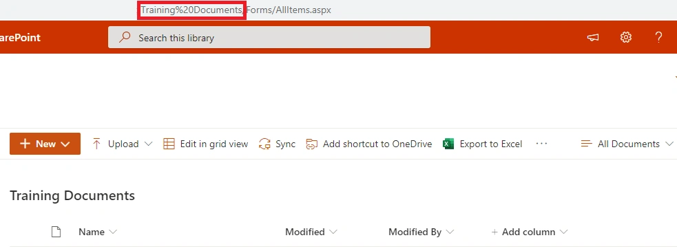 Change SharePoint Online List Or Library Internal Name