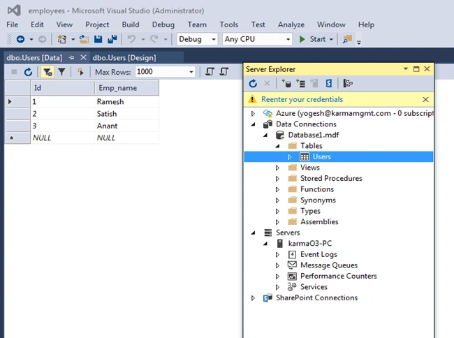 Display Single DataTable Data In Different Column Of Datagridview