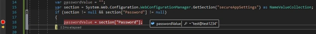 How To Encrypt a AppSettings Key In Web.config