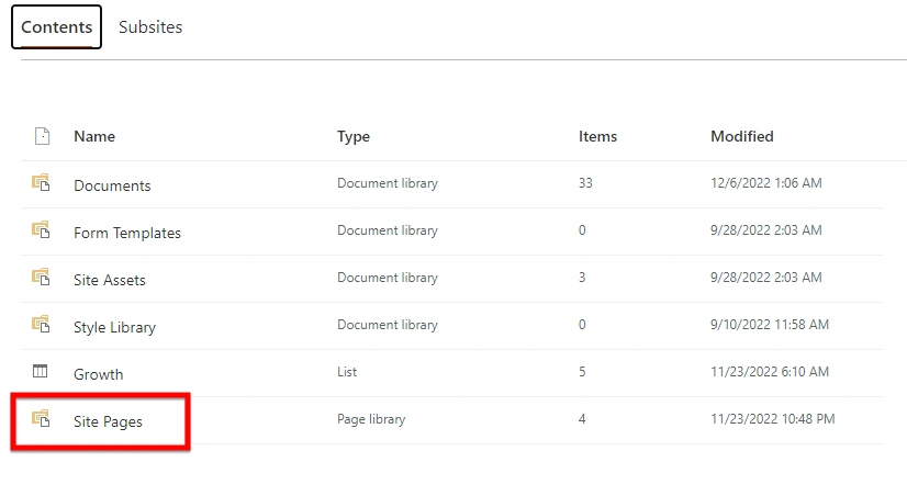 Restore SharePoint Online Page Via Version History