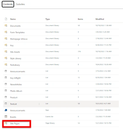 How To Access SharePoint Page From A SharePoint Site
