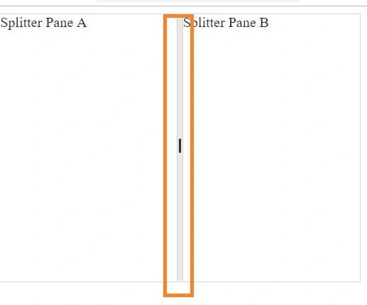 Kendo Splitter Using jQuery