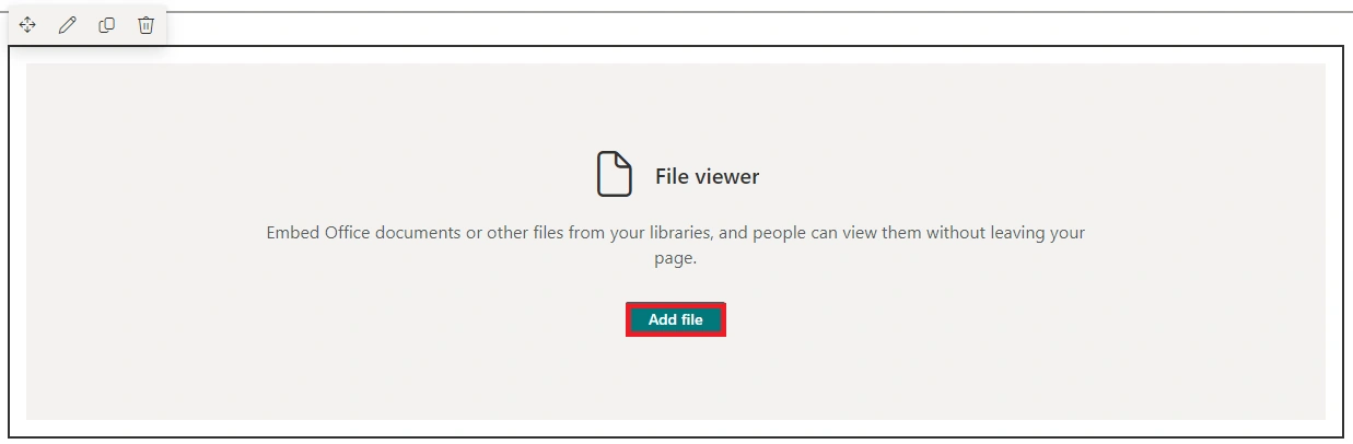 Video Embed using File Viewer webpart in SharePoint Online Modern Page