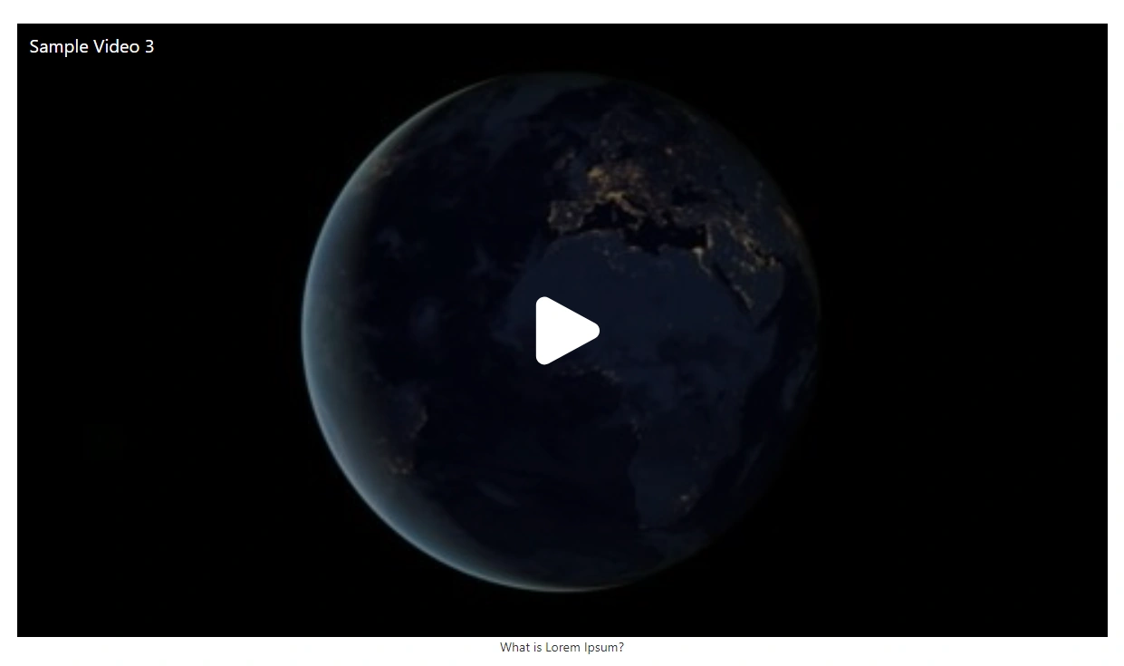 Video Embed using File Viewer webpart in SharePoint Online Modern Page