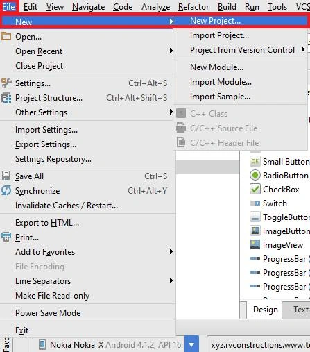 AndroidStudio 