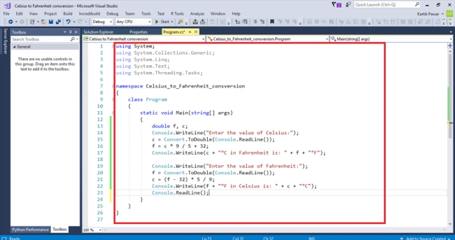 C#