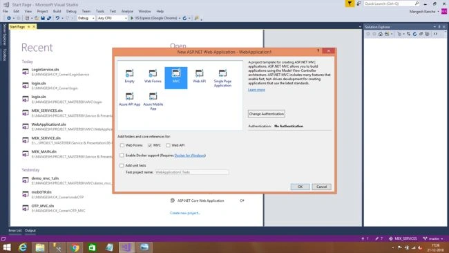 Log In Using ASP.NET MVC and WCF SOAP With Entity framework Using LINQ