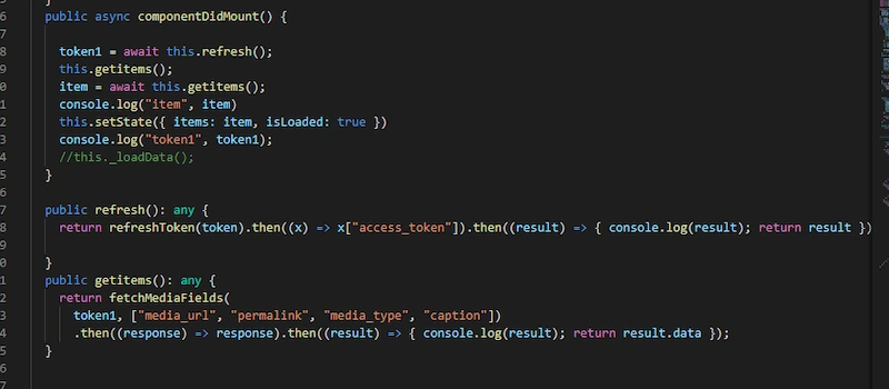 Get Instagram Feed Into SPFx Web Part