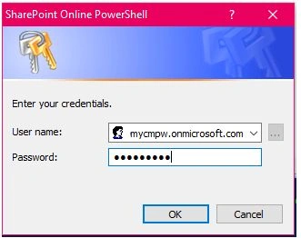 Credential window