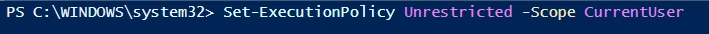 The File PS1 Cannot Be Run Because The File Is Not Digitally Signed
