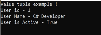 What is a tuple and Value tuple in C# ?
