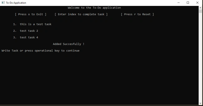 Persistent To-Do Application