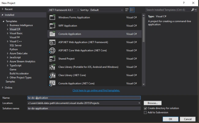 Persistent To-Do Application
