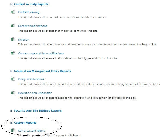 Audit Log and Usage Report - SharePoint Online