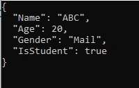 Serialization and Deserialization(JSON) using  C#