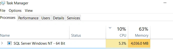SQL Server Windows NT