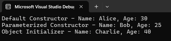 Output