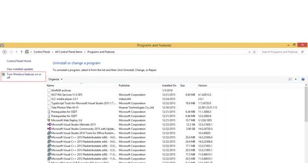 windows feature