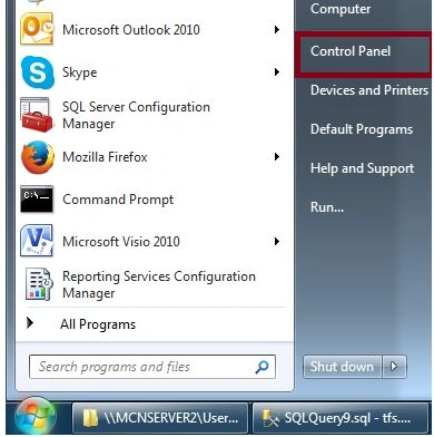 Control Panel