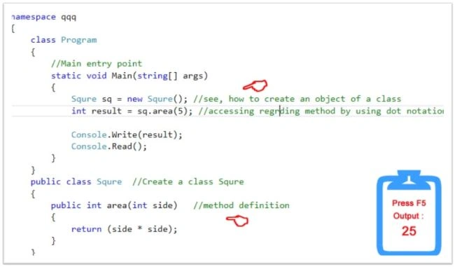 creating an object