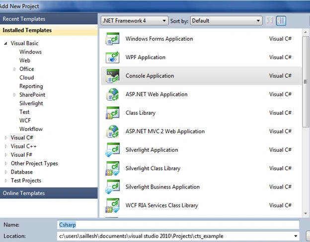 console application
