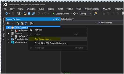 add connection